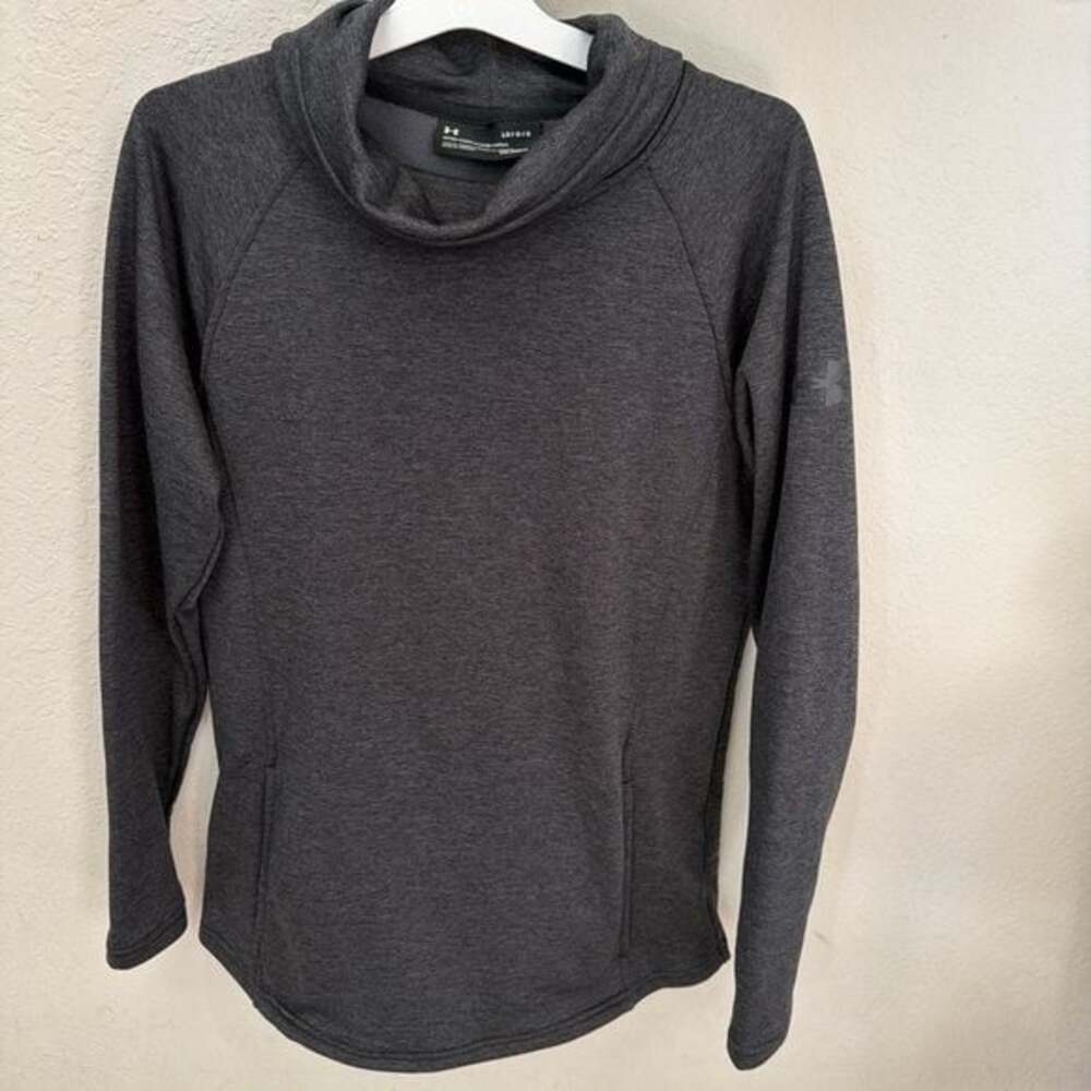 athletic Warm Turtle Cowl adjustable tightener Neck Under Armour Gray Size Large - Picture 2 of 7
